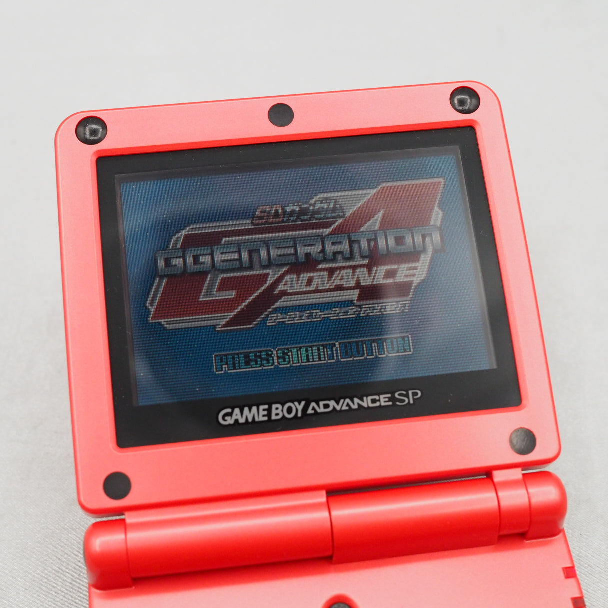 Nintendo Game Boy Advance SP + SD Gundam GGENERATION ADVANCE [Char exclusive color]