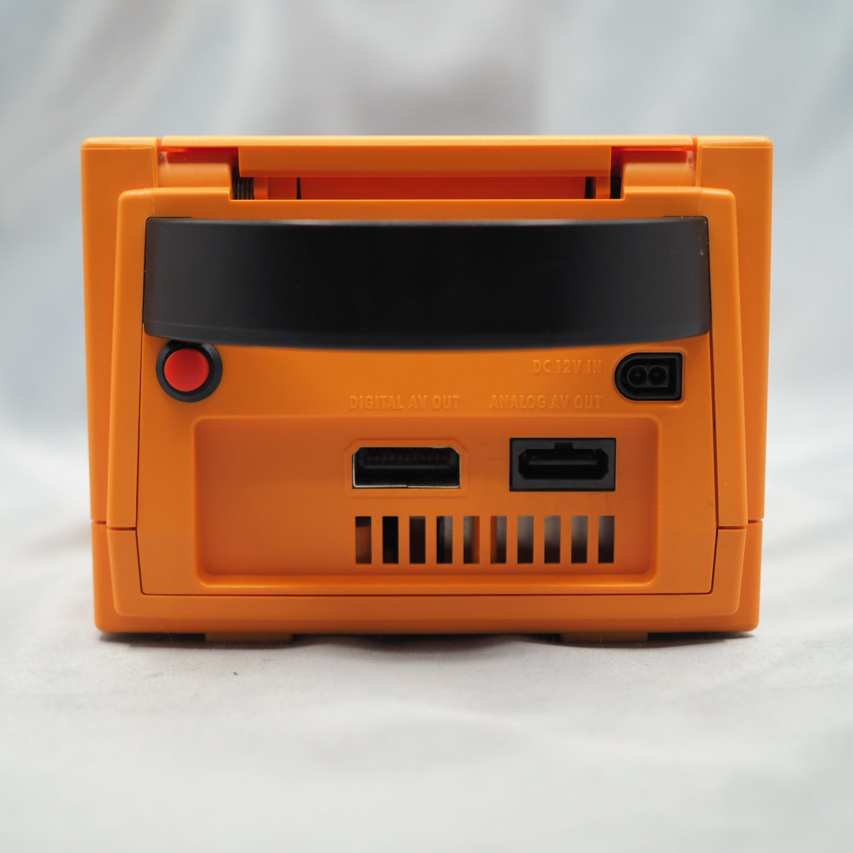 Nintendo GameCube Console System Orange + Game Boy Player [NTSC-J] [NTSC-U/C] [Modified]