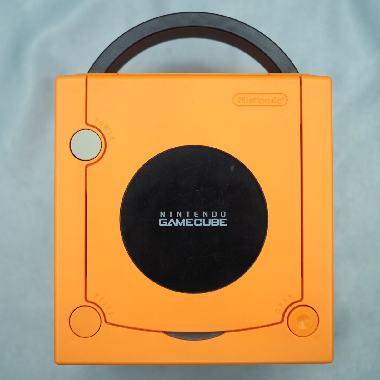 Nintendo GameCube Console System Orange + Game Boy Player [NTSC-J] [NTSC-U/C] [Modified]