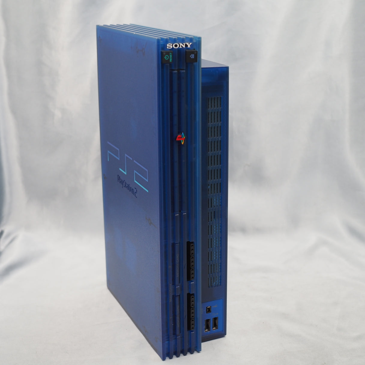 PS2 Console system SCPH-37000 Boxed [OCEAN BLUE] [NTSC-J]