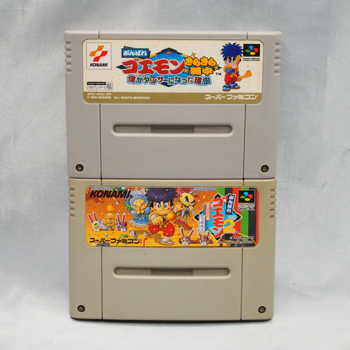 GANBARE GOEMON + GANBARE GOEMON 2 SET [NTSC-J]