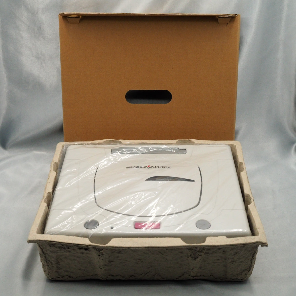 SEGA SATURN Console system HST-3220 White Boxed [NTSC-J]