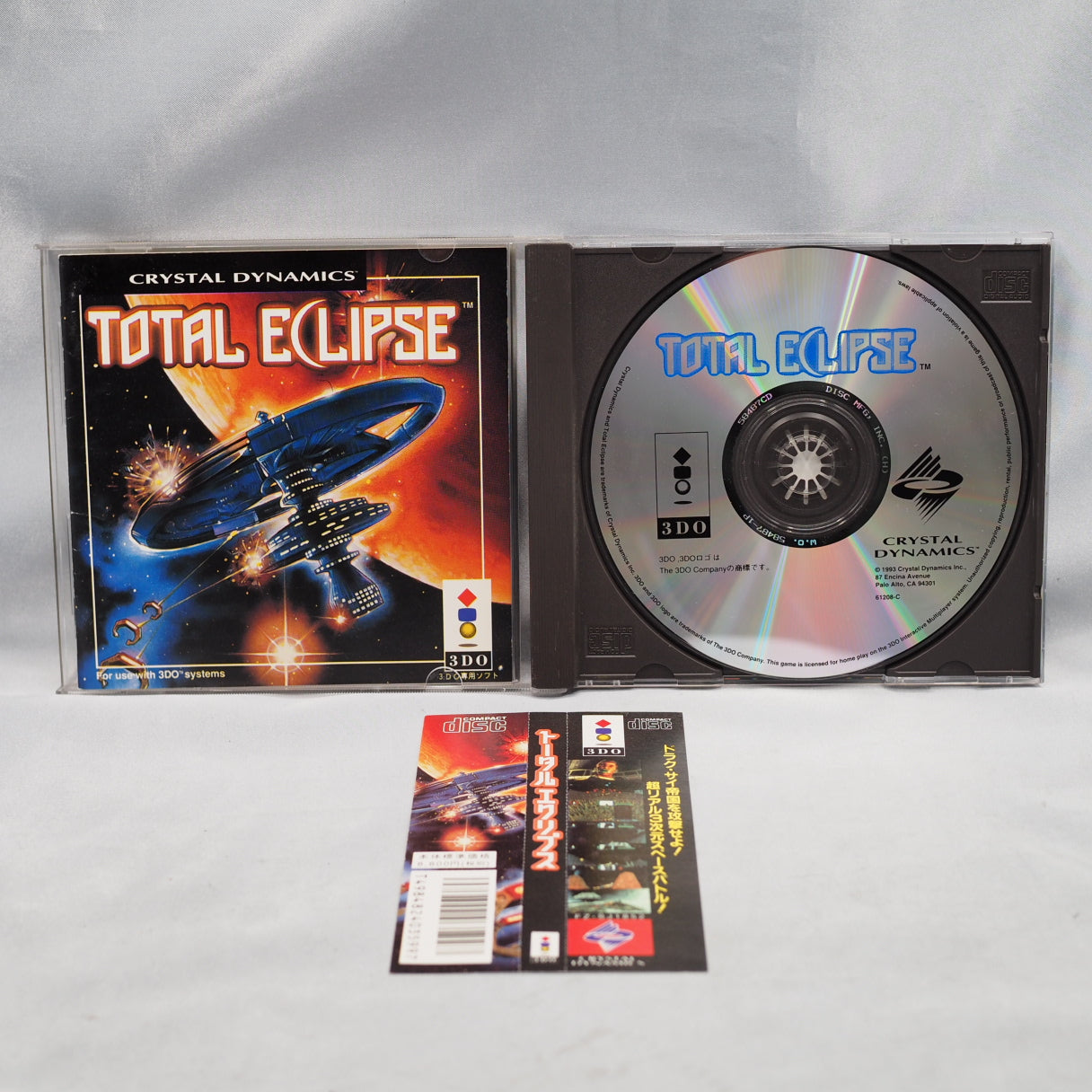 3DO REAL FZ-1 Console system + TOTAL ECLIPSE SET