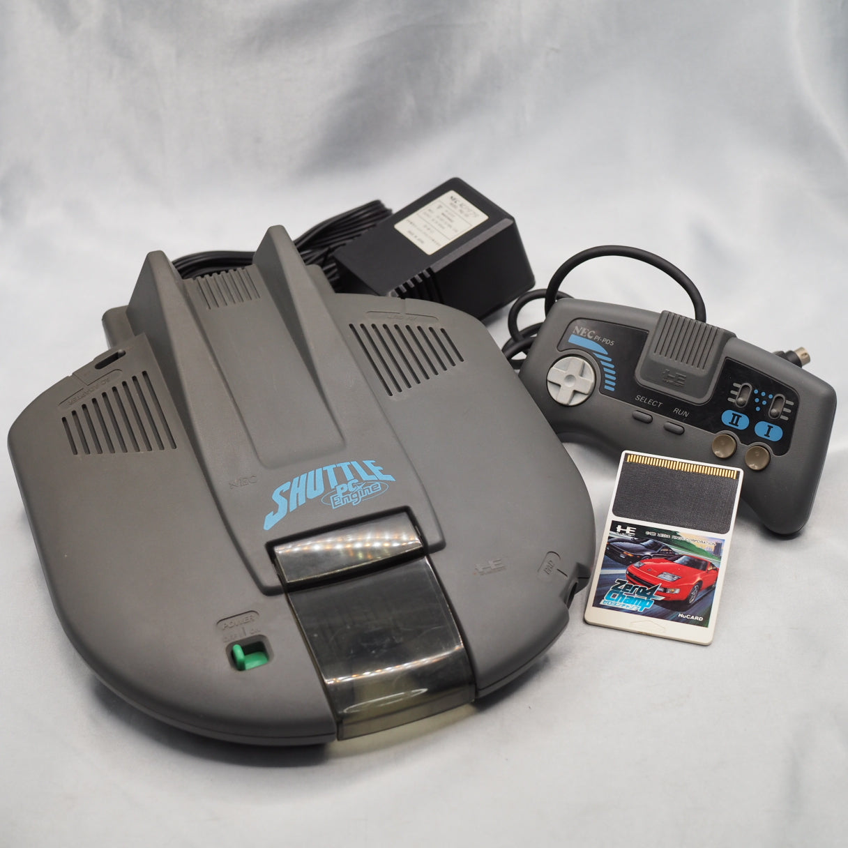 PC Engine SHUTTLE Console system PI-TG2 + ZERO 4 Champ SET