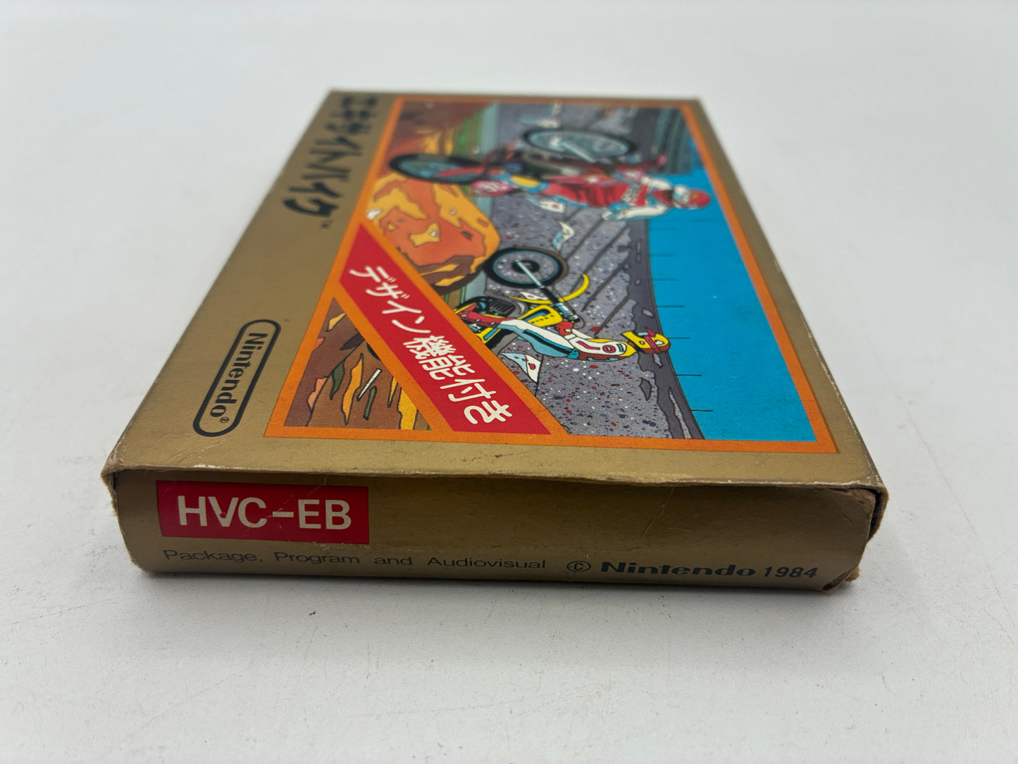 Excitebike Nintendo Famicom FC Boxed NTSC-J Japan