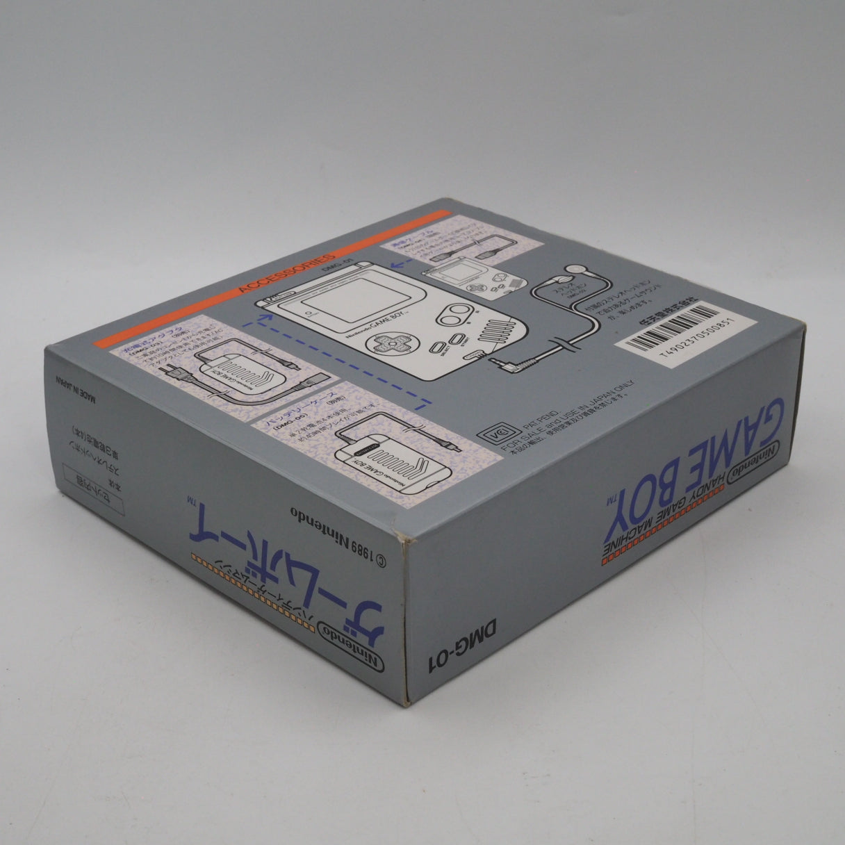 Nintendo Game Boy DMG-01 Handheld system Boxed Gray Tested DMG-CPU-04 GB