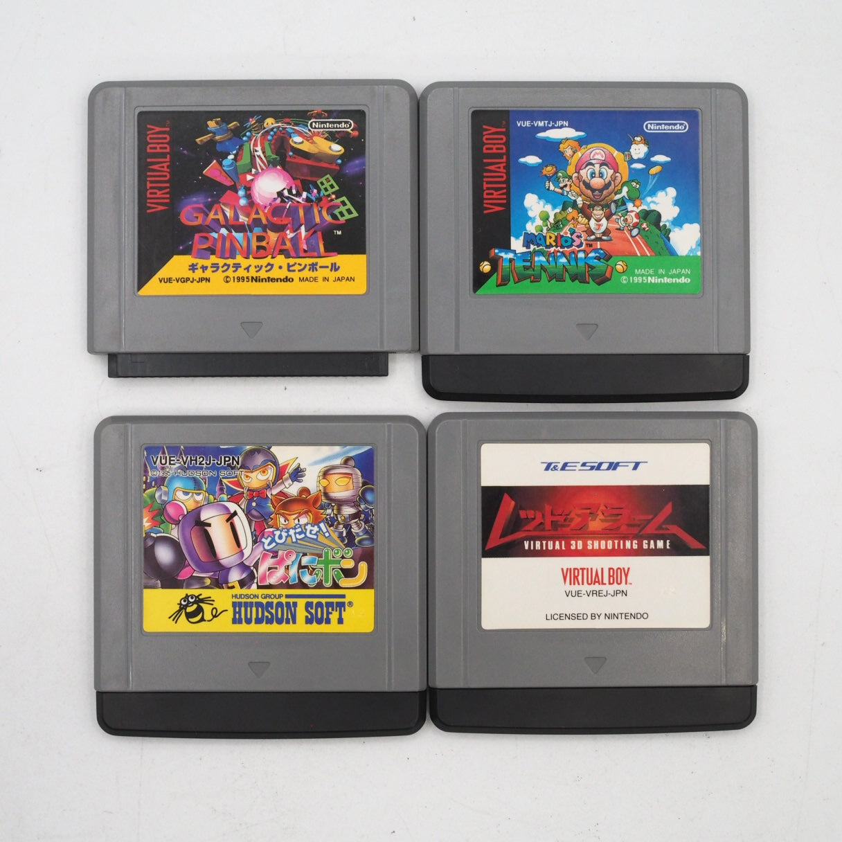 VIRTUAL BOY Nintendo 3D Display Game System Boxed W/ 4 Games Tested — Enjoy Game Japan | Enjoy Game Japan
