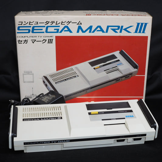 SEGA MARKⅢConsole system Boxed Tested Working NTSC-J (Japan) — Enjoy Game Japan | Enjoy Game Japan – Japanese retro console – Enjoy Game Japan