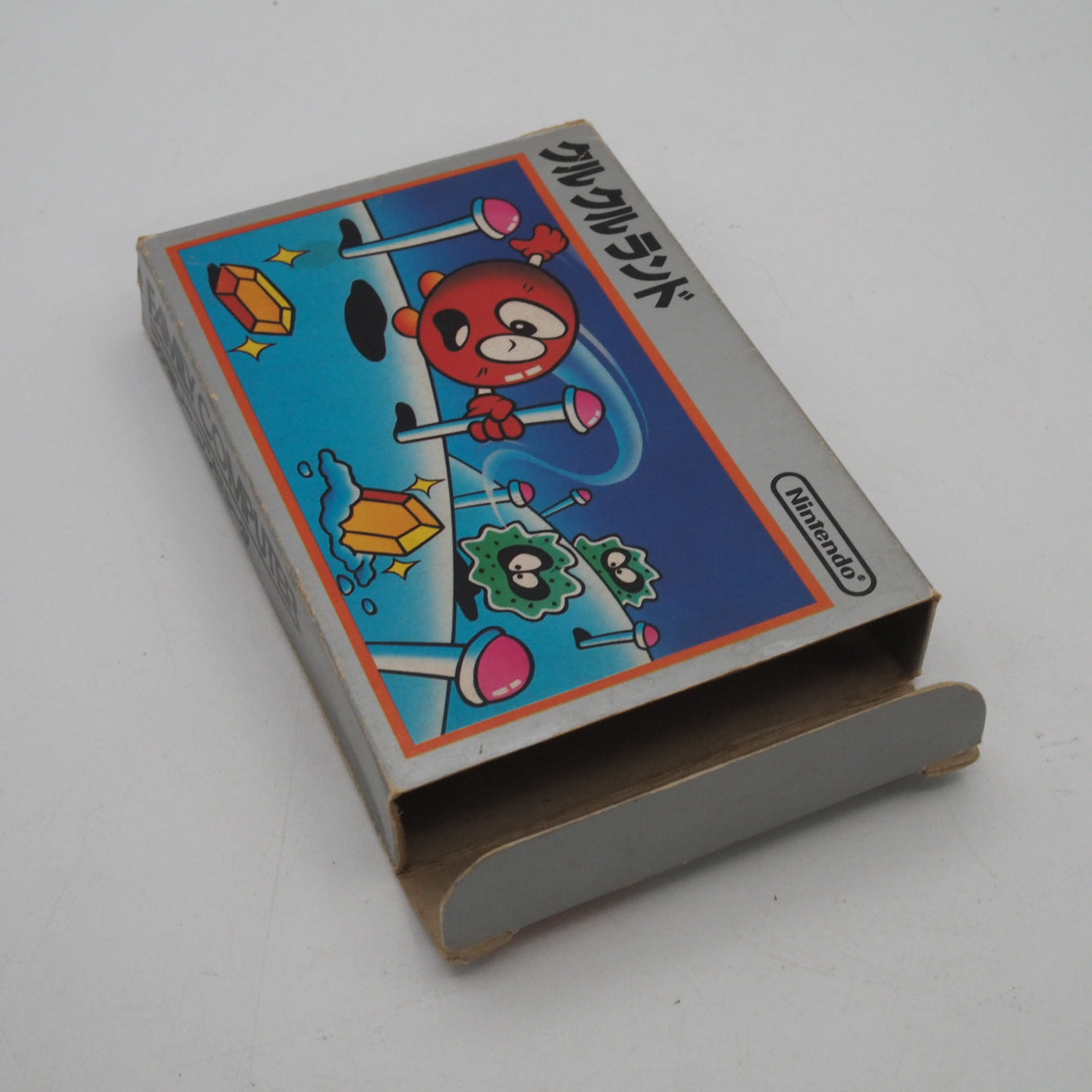 Clu Clu Land Nintendo Famicom FC Boxed NTSC-J Japan Testsed – Japanese retro console – Enjoy Game Japan