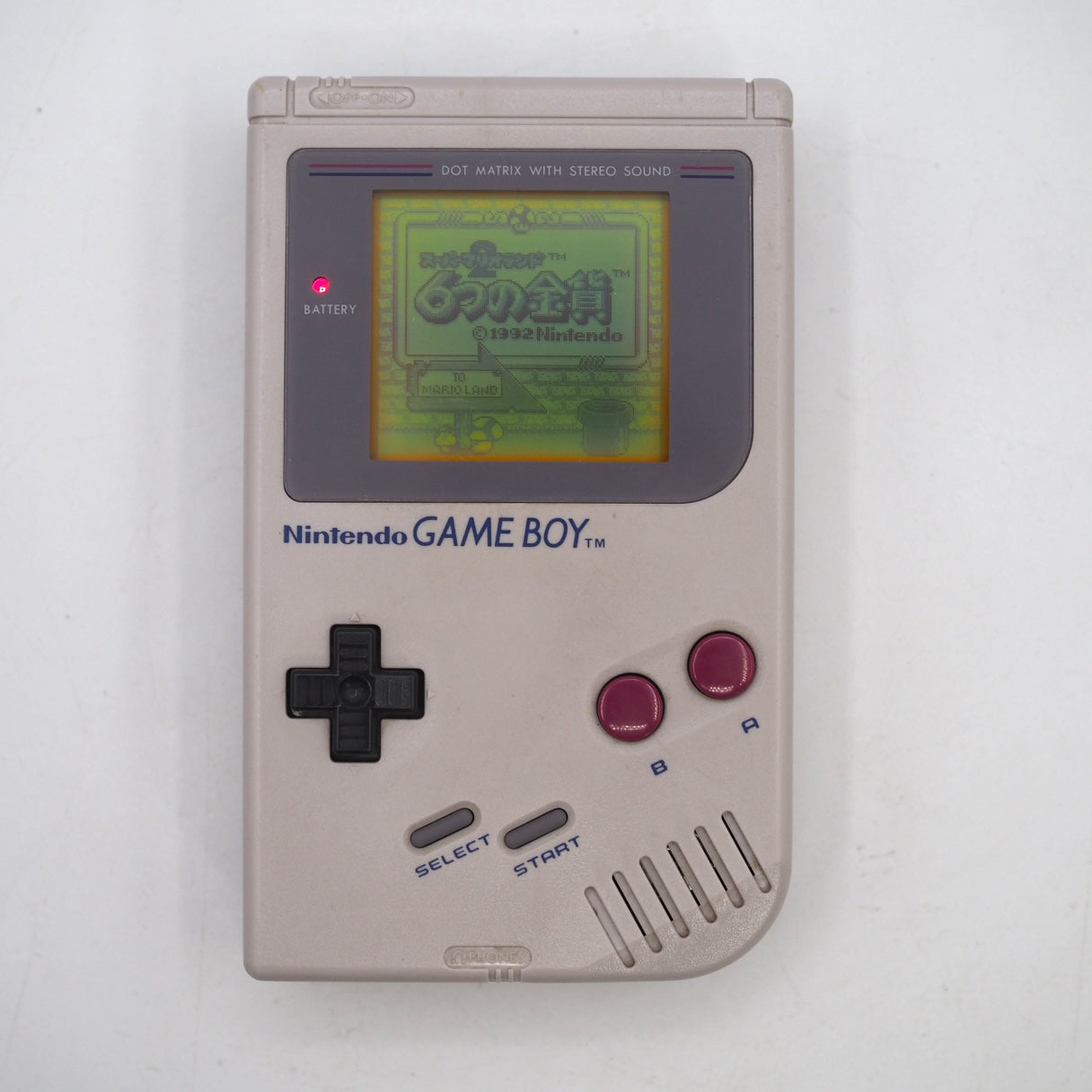 Nintendo Game Boy DMG-01 Handheld system Boxed Gray Tested DMG-CPU-04 GB – Japanese retro console – Enjoy Game Japan