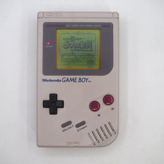 Nintendo Game Boy DMG-01 Handheld system Boxed Gray Tested DMG-CPU-04 GB – Japanese retro console – Enjoy Game Japan
