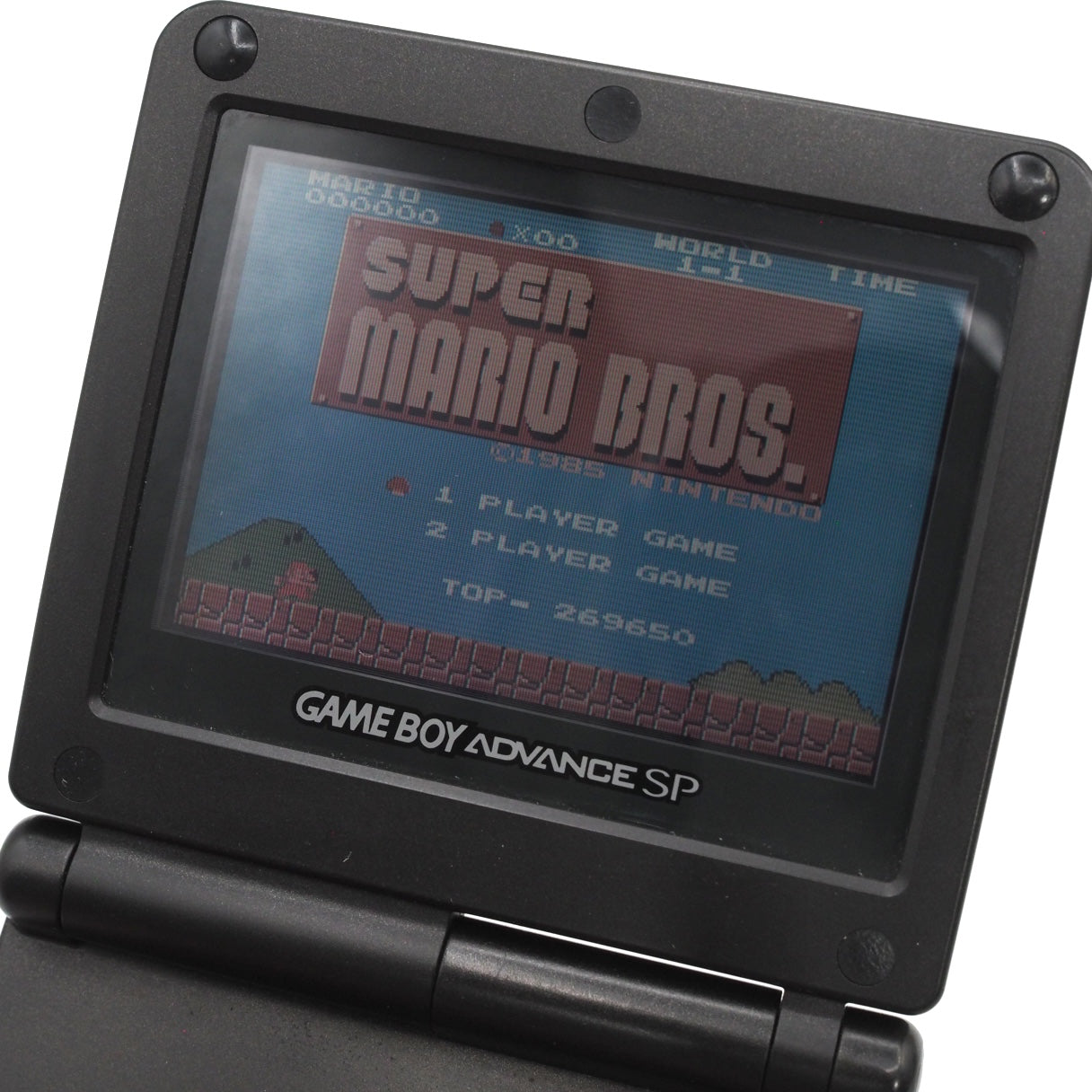 Nintendo Game Boy Advance SP Onyx Black AGS-001 Boxed NTSC-J Tested – Japanese retro console – Enjoy Game Japan