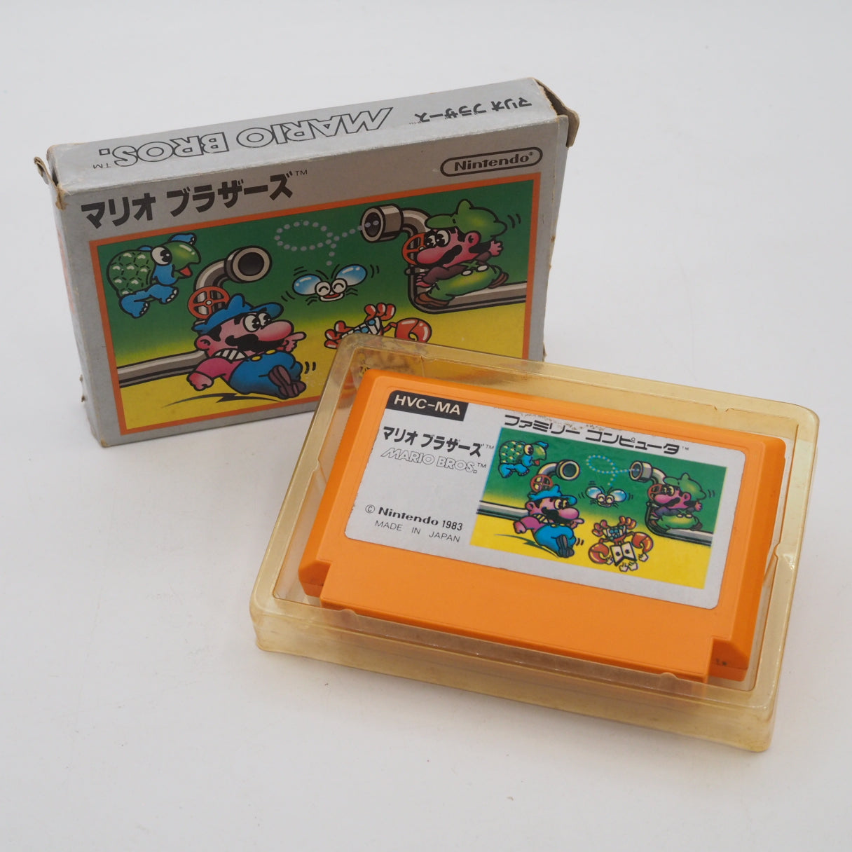 Mario Bros. Nintendo Famicom FC Boxed NTSC-J Japan Tested
