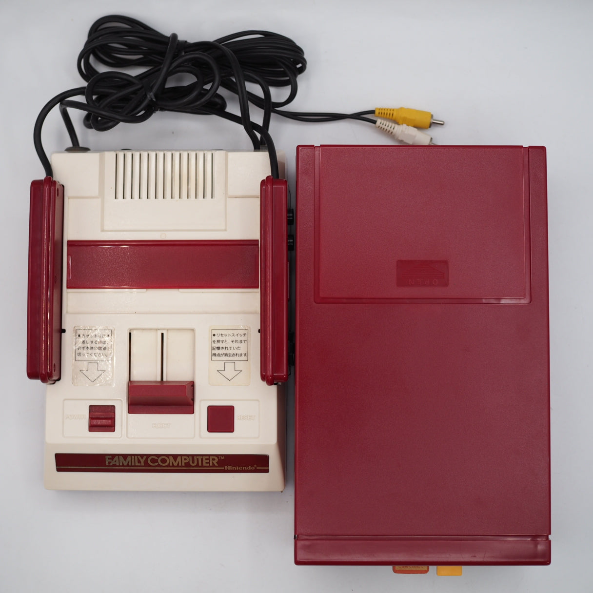 Nintendo Famicom AV + Disk System Console system Boxed NTSC-J Belt Replaced