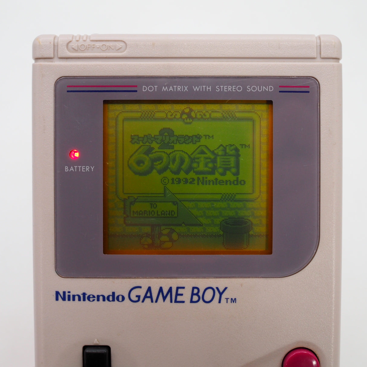 Nintendo Game Boy DMG-01 Handheld system Boxed Gray Tested DMG-CPU-04 GB