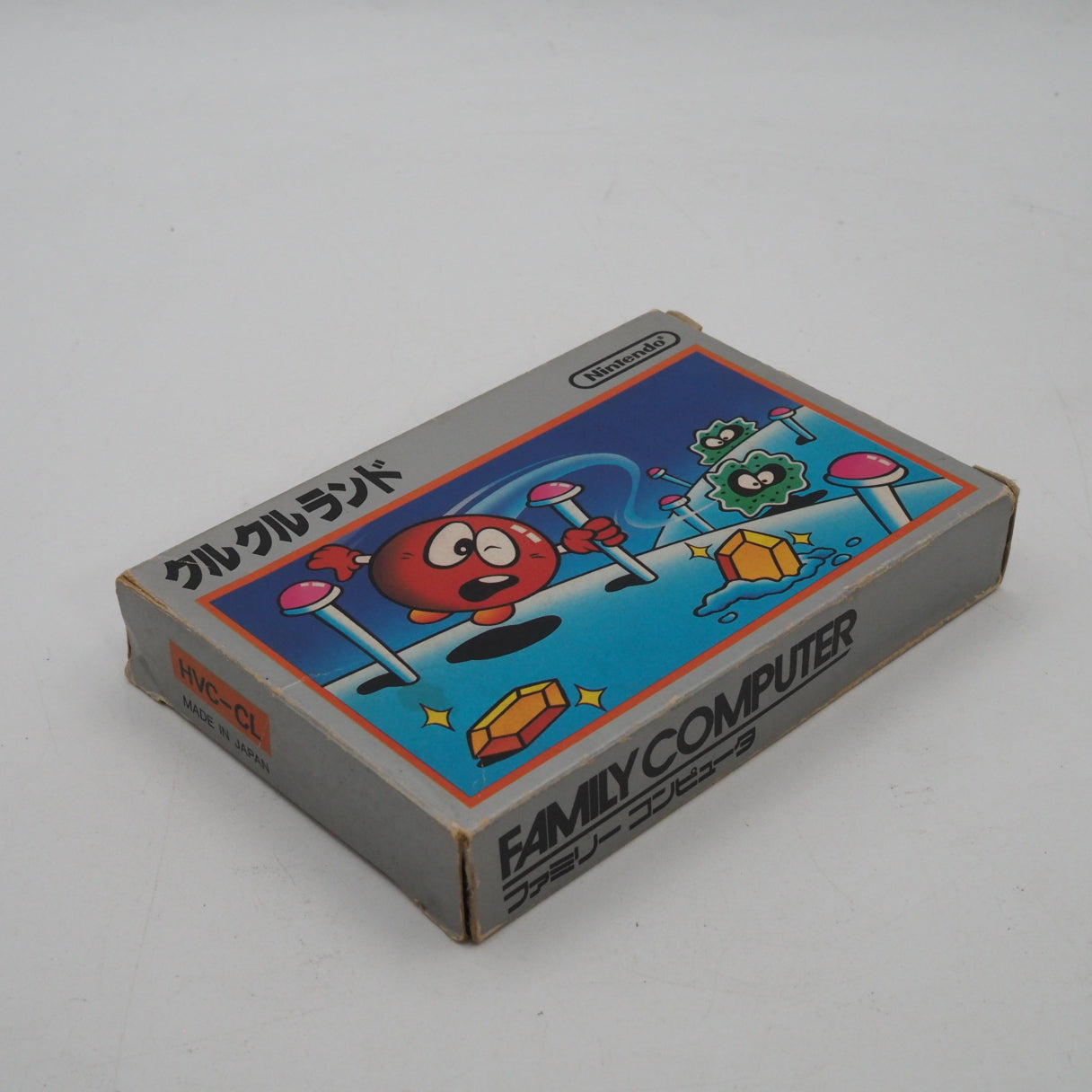 Clu Clu Land Nintendo Famicom FC Boxed NTSC-J Japan Testsed