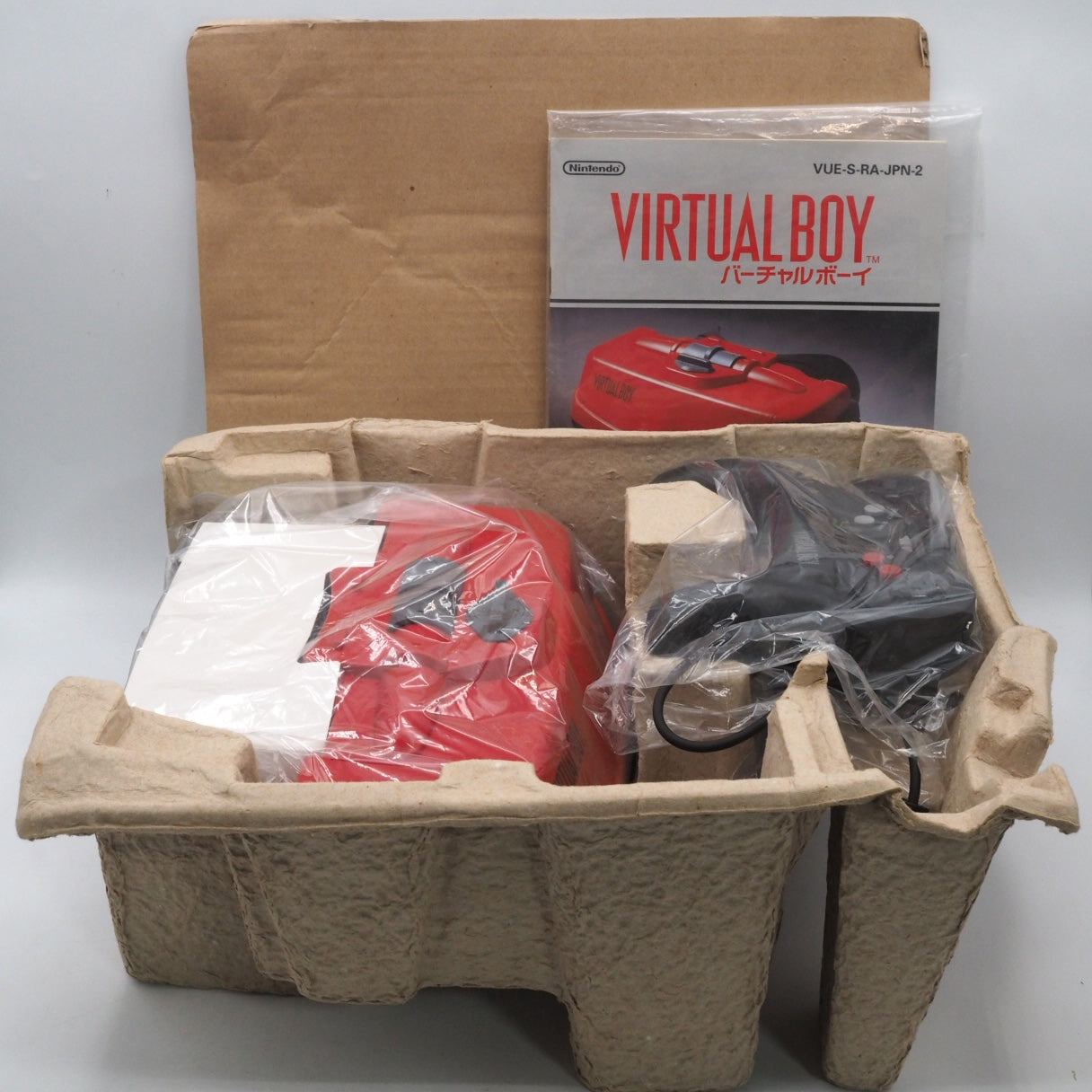 VIRTUAL BOY Nintendo 3D Display Game System Boxed W/ 4 Games Tested — Enjoy Game Japan | Enjoy Game Japan