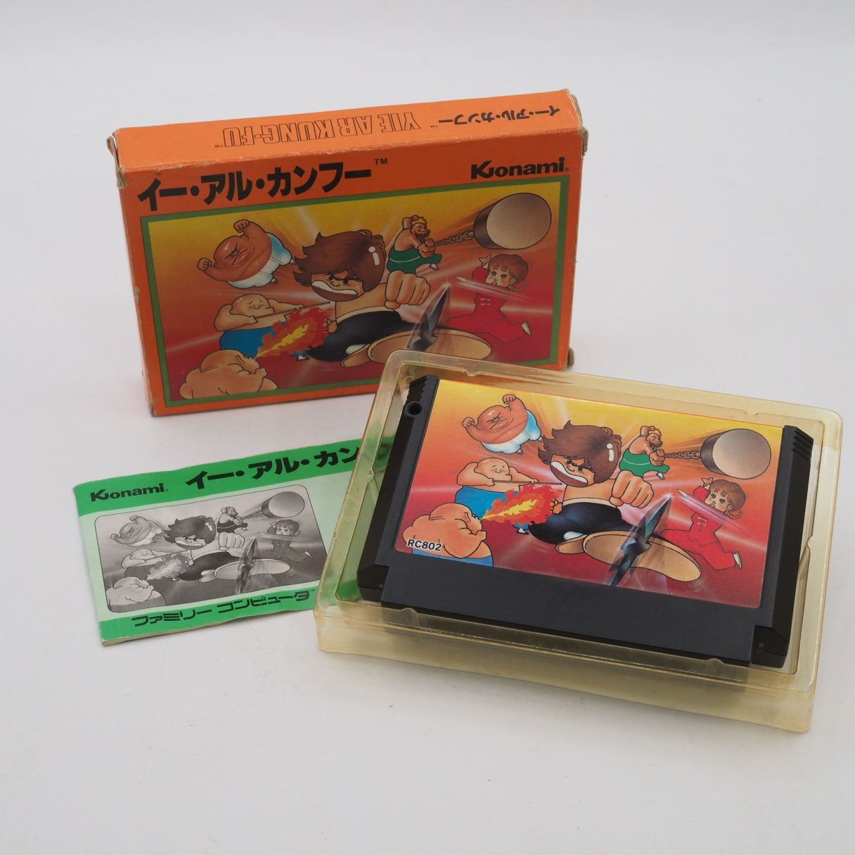 Yie Ar Kung-Fu Nintendo Famicom FC Boxed NTSC-J Japan Testsed