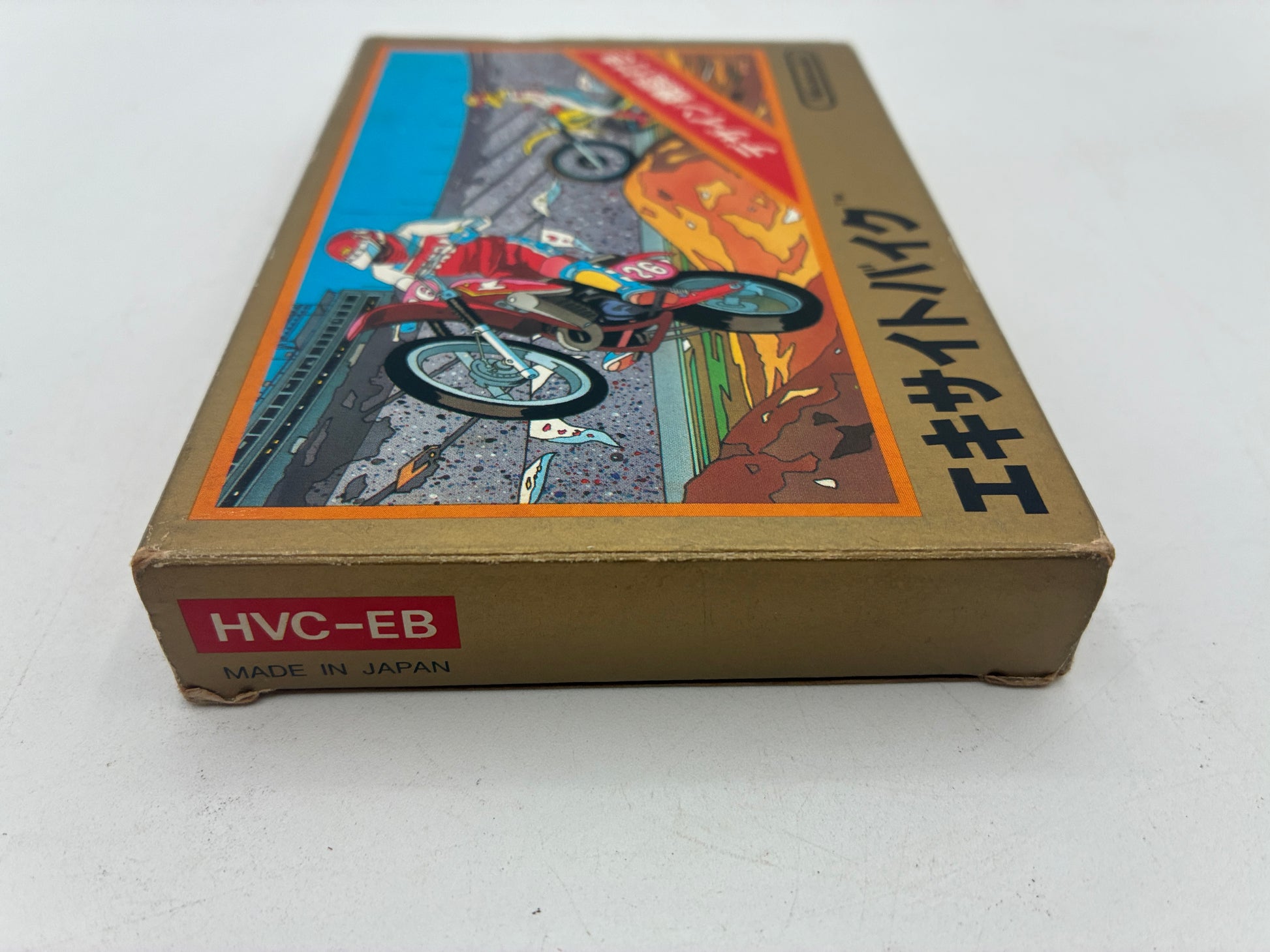 Excitebike Nintendo Famicom FC Boxed NTSC-J Japan – Japanese retro console – Enjoy Game Japan