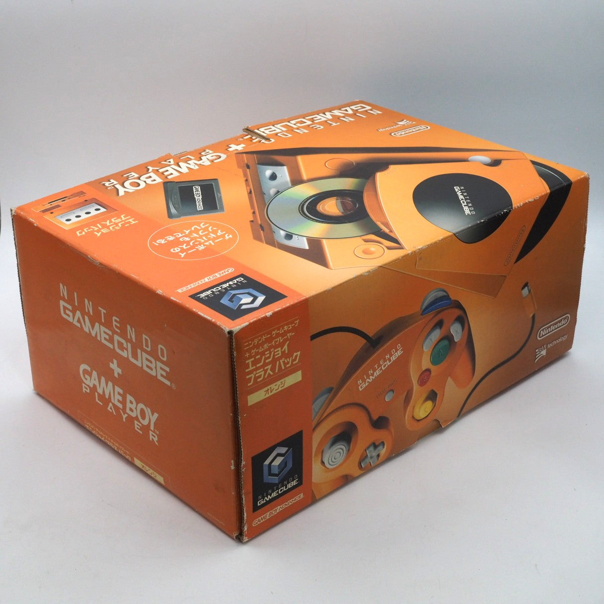 Nintendo GameCube Console Spice Orange DOL-001 + Game Boy Player Enjoy Plus Pack Boxed [NTSC-J] - Tested & Working – Japanese retro console – Enjoy Game Japan