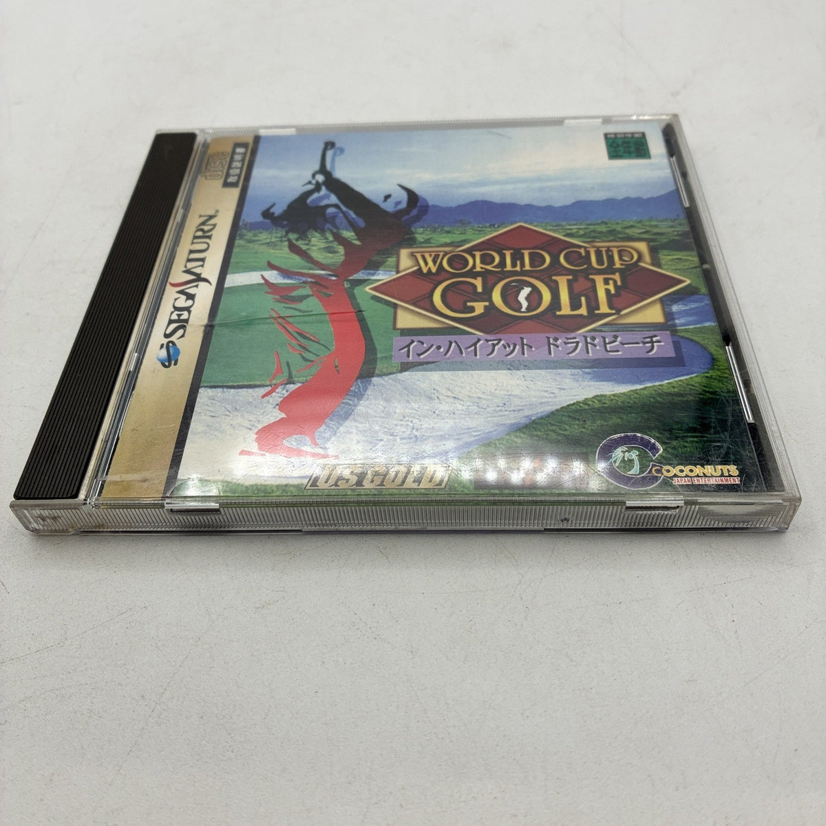 World Cup Golf in Hyatt Dorado Beach Sega Saturn SS NTSC-J Japan w/ Manual