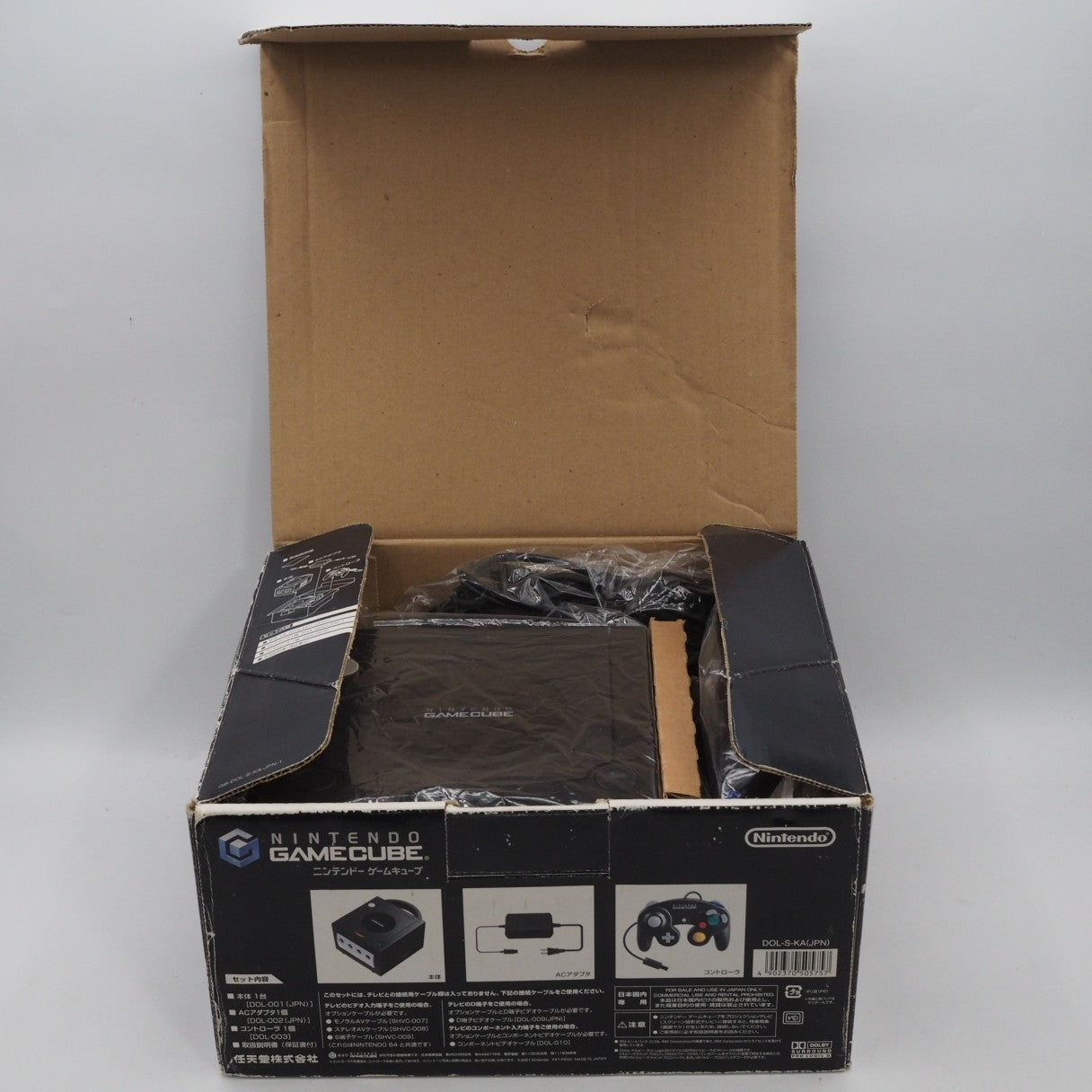 Nintendo GameCube Console Black DOL-001 Boxed [NTSC-J] - Tested & Working – Japanese retro console – Enjoy Game Japan