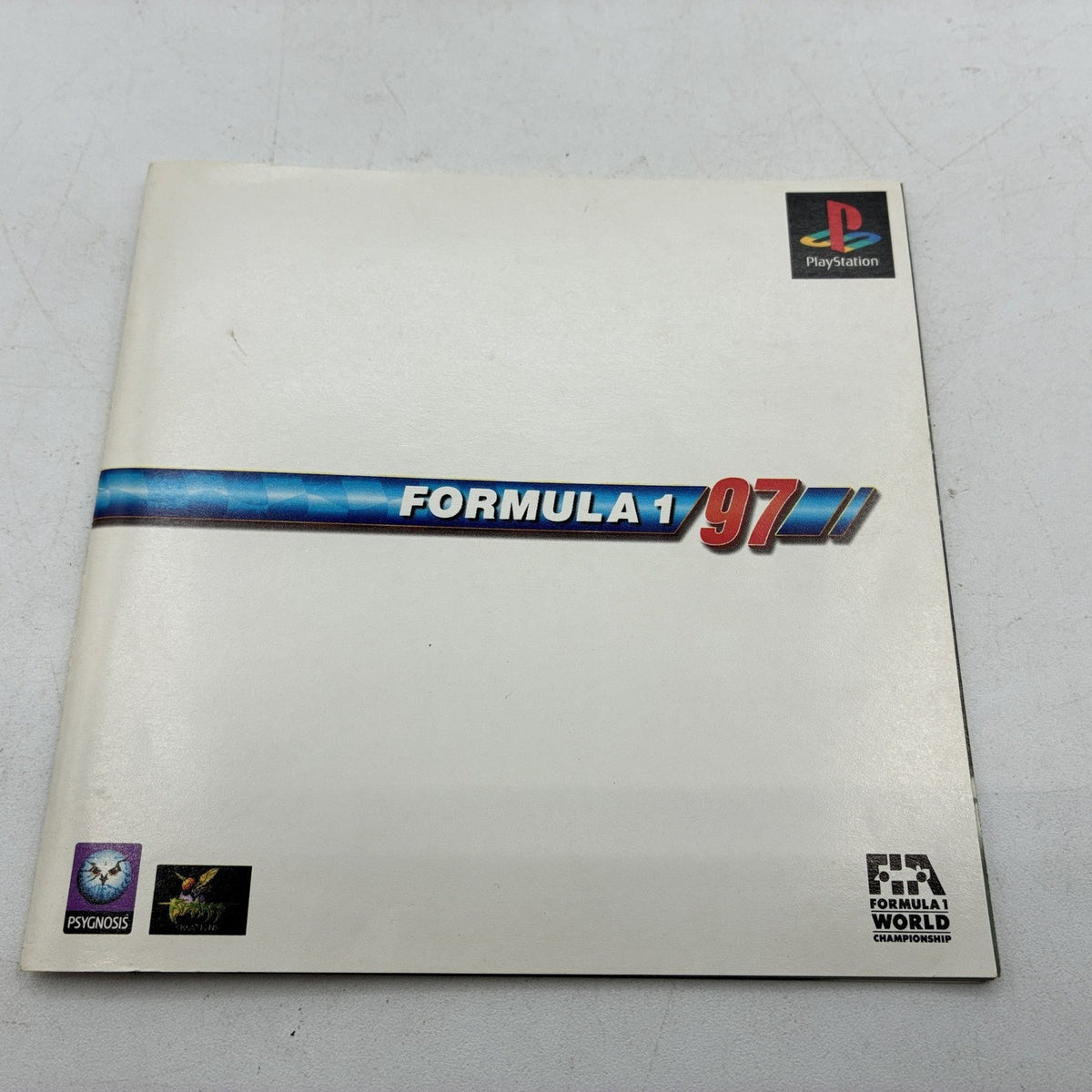 Formula 1 97 PlayStation PS1 NTSC-J Japan SIPS-60023 w/ 2 Manuals