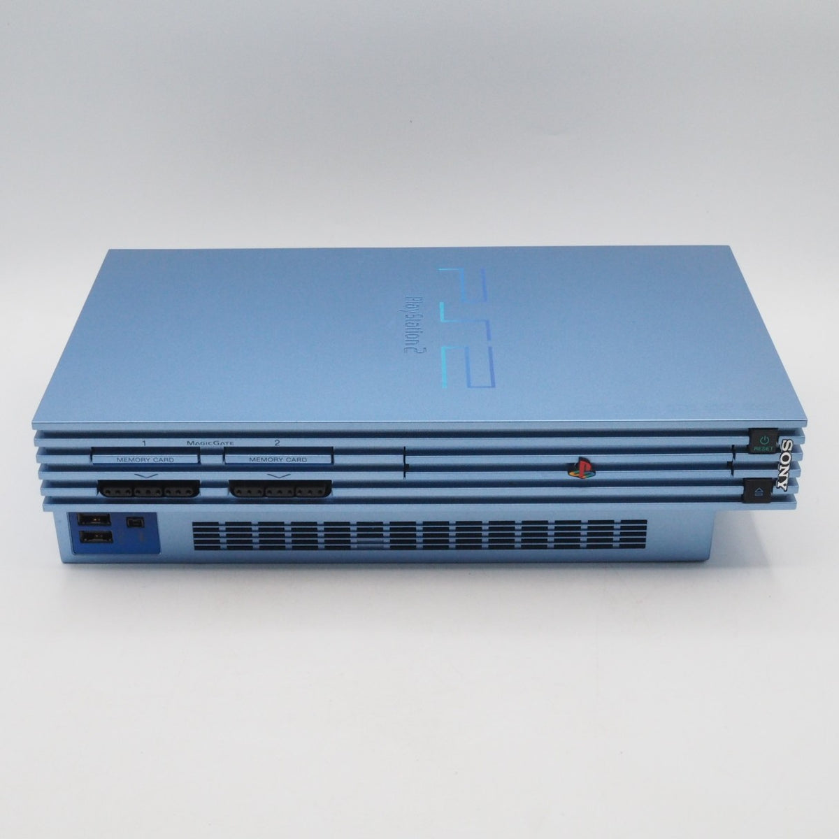 Sony PS2 Console SCPH-39000 AQ Aqua Blue Boxed Matching Serial NTSC-J Tested