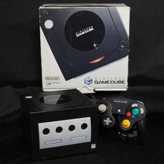 Nintendo GameCube Console Black DOL-001 Boxed [NTSC-J] - Tested & Working – Japanese retro console – Enjoy Game Japan