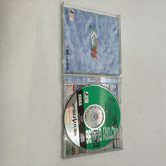 J.League Victory Goal '96 Sega Saturn SS NTSC-J Japan Soccer w/ Manual – Japanese retro console – Enjoy Game Japan