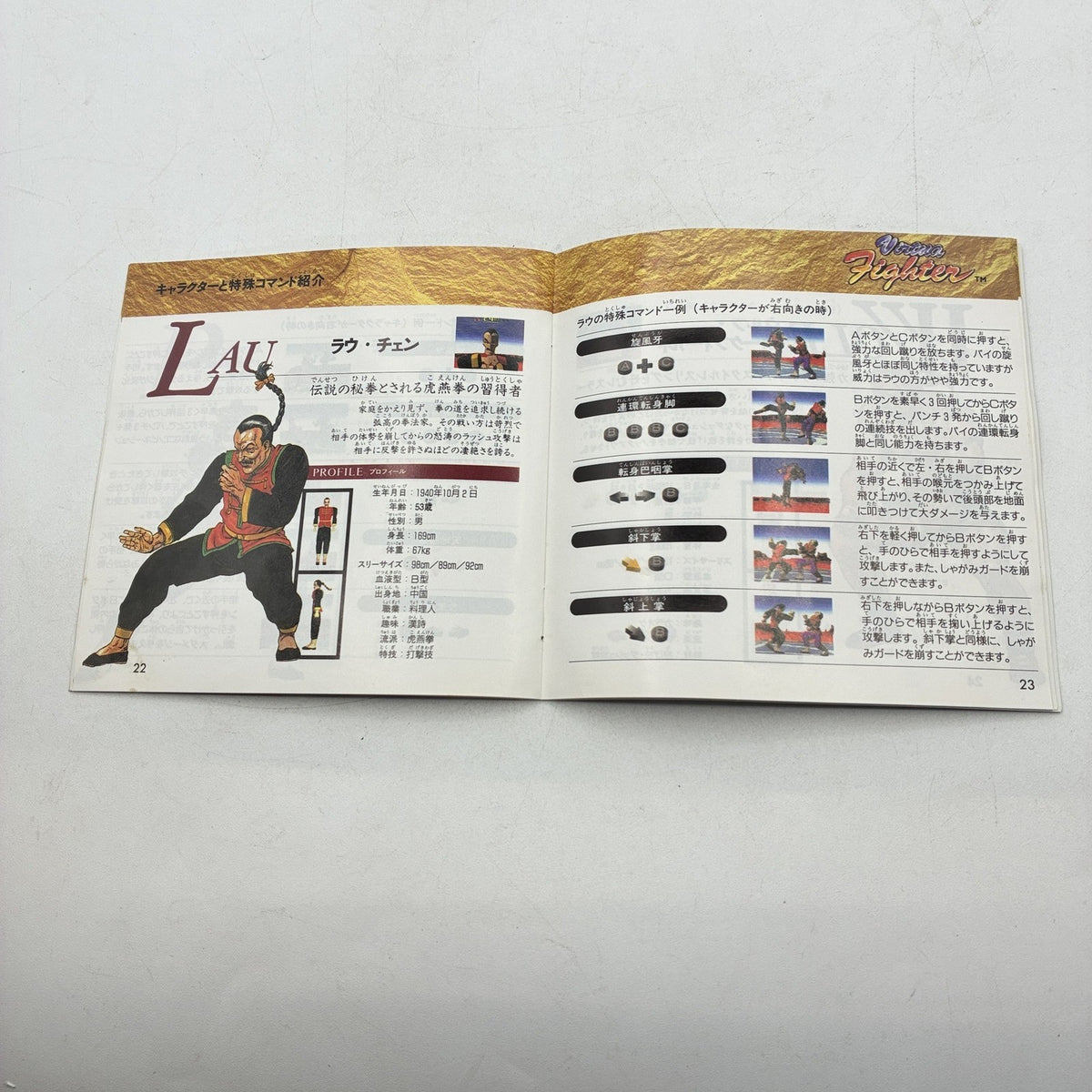 Virtua Fighter Sega Saturn SS NTSC-J Japan Sega AM2 Complete w/ Manual