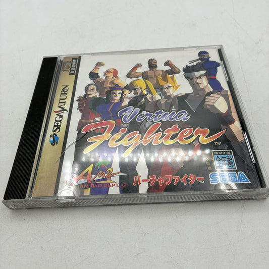 Virtua Fighter Sega Saturn SS NTSC-J Japan Sega AM2 Complete w/ Manual – Japanese retro console – Enjoy Game Japan