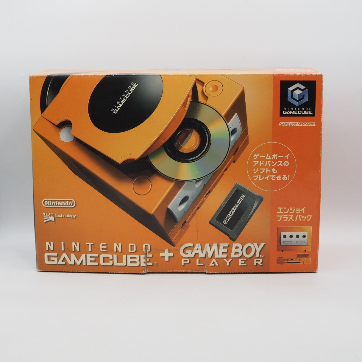 Nintendo GameCube Console Spice Orange DOL-001 + Game Boy Player Enjoy Plus Pack Boxed [NTSC-J] - Tested & Working – Japanese retro console – Enjoy Game Japan