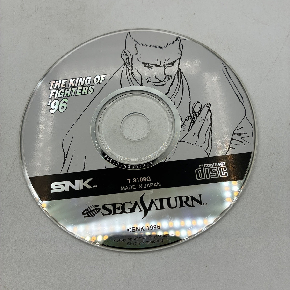 The King of Fighters '96 KOF SNK Sega Saturn SS NTSC-J Japan w/ Manual